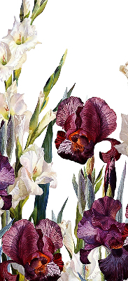 Rollo lichtundurchlässig mit kleinem Blumenmuster