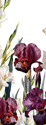 Rollo lichtundurchlässig mit kleinem Blumenmuster