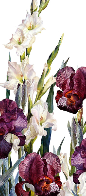 Rollo lichtundurchlässig mit kleinem Blumenmuster
