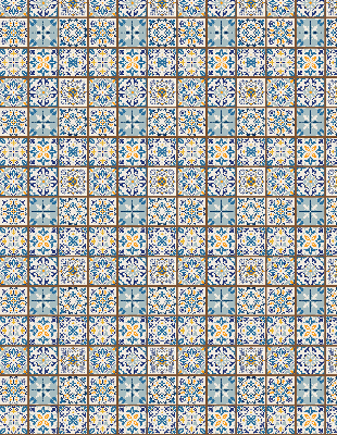 Rollo lichtundurchlässig mit Mandala-Motiv