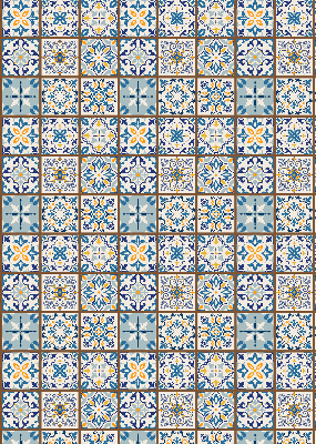 Rollo lichtundurchlässig mit Mandala-Motiv