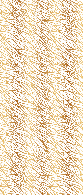 Rollo lichtundurchlässig mit goldenen Blattmotiven