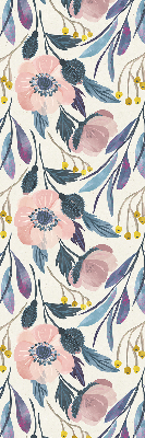 Fenster Rollo mit Mohnblumenmuster