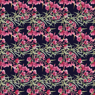 Fenster Rollo mit exotischem Blumenmuster