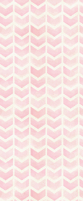 Verdunkelungsrollo in Rosa mit Zickzackmuster