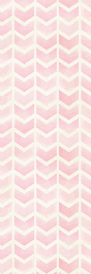 Verdunkelungsrollo in Rosa mit Zickzackmuster