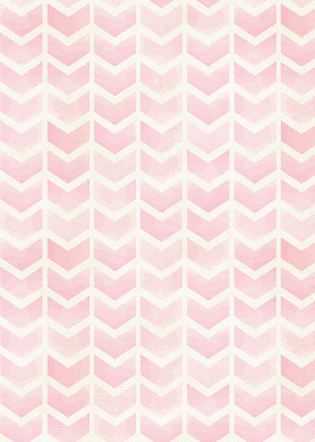 Verdunkelungsrollo in Rosa mit Zickzackmuster