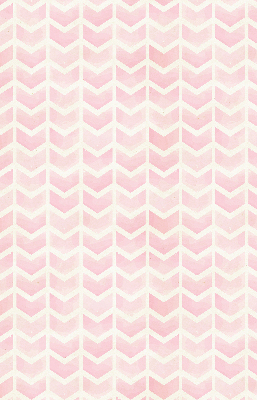 Verdunkelungsrollo in Rosa mit Zickzackmuster