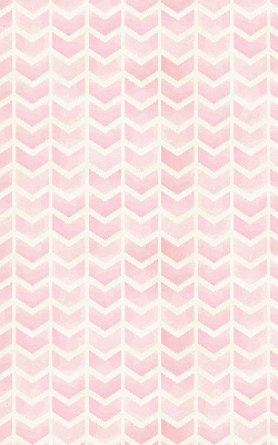 Verdunkelungsrollo in Rosa mit Zickzackmuster