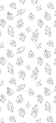 Rollo lichtundurchlässig mit geometrischem Muster