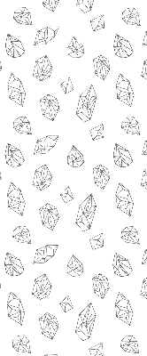 Rollo lichtundurchlässig mit geometrischem Muster