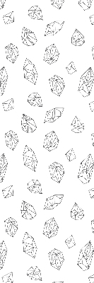 Rollo lichtundurchlässig mit geometrischem Muster