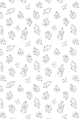 Rollo lichtundurchlässig mit geometrischem Muster