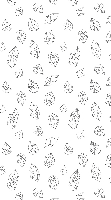 Rollo lichtundurchlässig mit geometrischem Muster