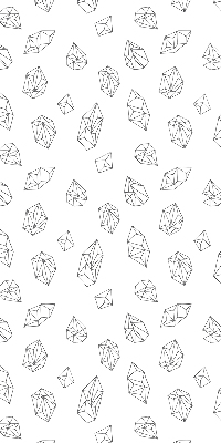 Rollo lichtundurchlässig mit geometrischem Muster