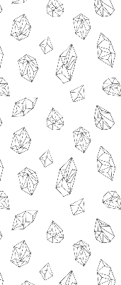 Rollo lichtundurchlässig mit geometrischem Muster