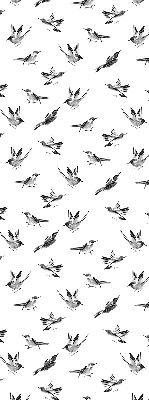 Fenster Rollo mit Vogelmotiv