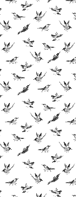 Fenster Rollo mit Vogelmotiv