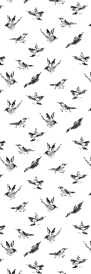 Fenster Rollo mit Vogelmotiv