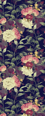 Verdunkelungsrollo mit Blumenmuster