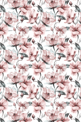 Verdunkelungsrollo mit rosa Blütenmuster