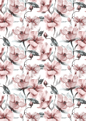 Verdunkelungsrollo mit rosa Blütenmuster