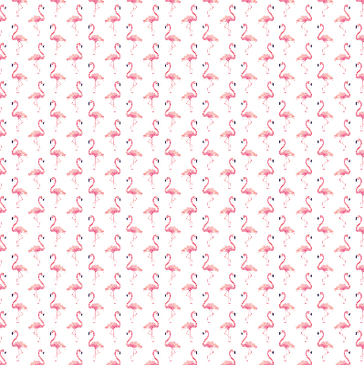 Fenster Rollo mit Flamingo-Motiv