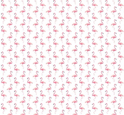 Fenster Rollo mit Flamingo-Motiv