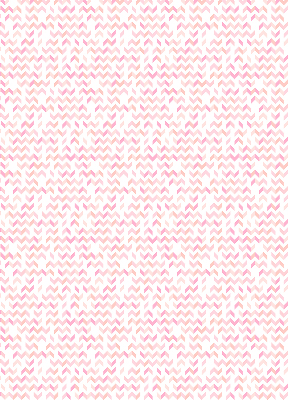 Verdunkelungsrollo mit pinken Auf- und Abwärtspfeilen als Motiv