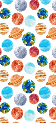 Verdunkelungsrollo mit Motiv Planeten