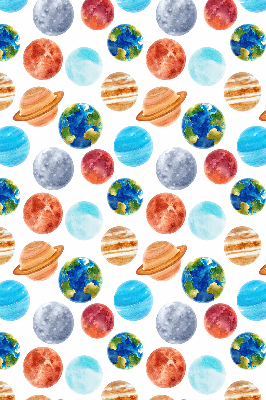 Verdunkelungsrollo mit Motiv Planeten