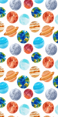 Verdunkelungsrollo mit Motiv Planeten