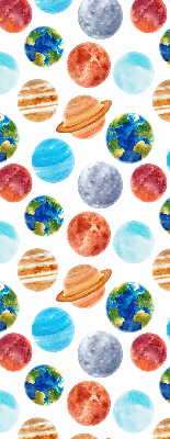 Verdunkelungsrollo mit Motiv Planeten