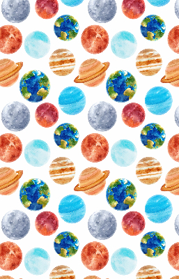 Verdunkelungsrollo mit Motiv Planeten