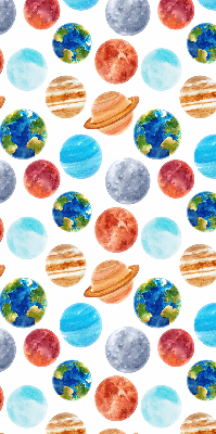 Verdunkelungsrollo mit Motiv Planeten