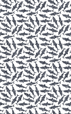Rollo lichtundurchlässig mit Motiv Haie