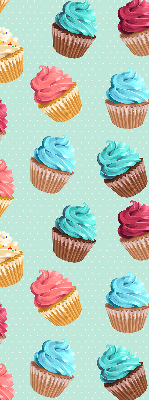 Fenster Rollo mit Motiv Cupcakes