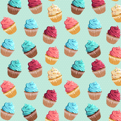 Fenster Rollo mit Motiv Cupcakes