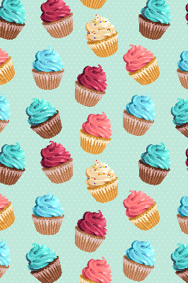 Fenster Rollo mit Motiv Cupcakes