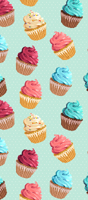 Fenster Rollo mit Motiv Cupcakes