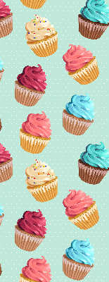 Fenster Rollo mit Motiv Cupcakes