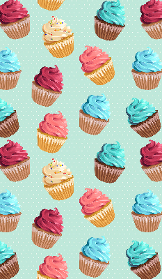 Fenster Rollo mit Motiv Cupcakes