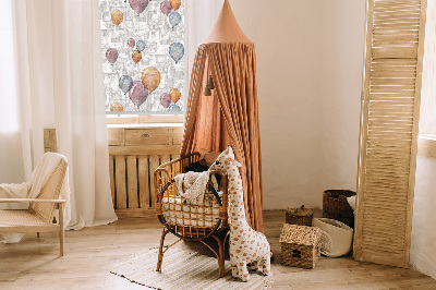 Fenster Rollo mit Ballonmuster