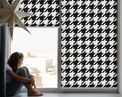 Fenster Rollo mit geometrischem Muster