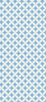 Verdunkelungsrollo mit blauem Sternenmuster
