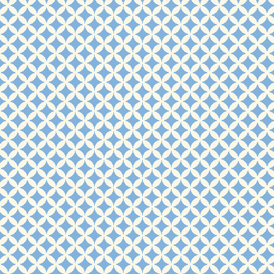Verdunkelungsrollo mit blauem Sternenmuster