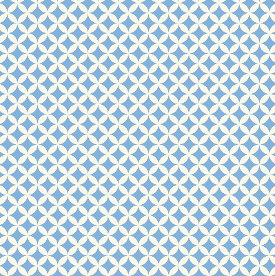 Verdunkelungsrollo mit blauem Sternenmuster