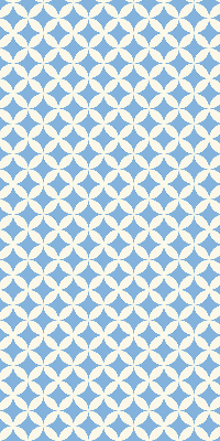 Verdunkelungsrollo mit blauem Sternenmuster