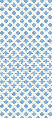 Verdunkelungsrollo mit blauem Sternenmuster