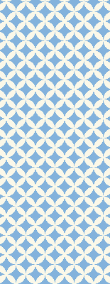 Verdunkelungsrollo mit blauem Sternenmuster